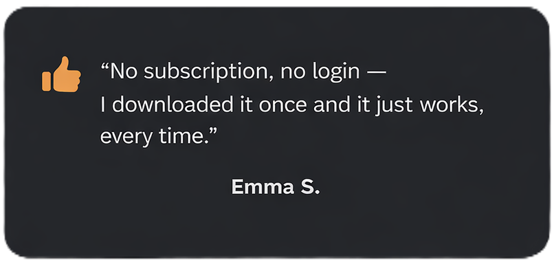 No Subscription
